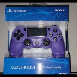 PS4 dualshock controller electric purple
